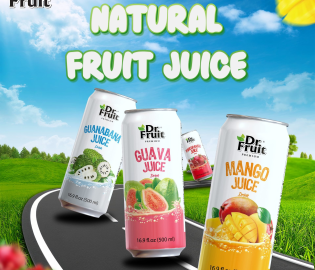 Dr Fruit bứt phá chuẩn nước ép trái cây với thịt trái cây thật