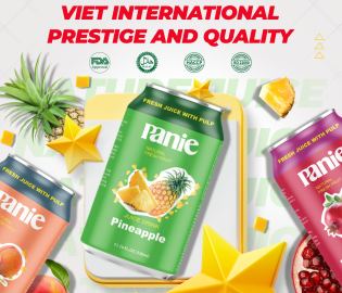 Nước ép trái cây Panie 330ml – Tươi mát như trái cây vừa hái