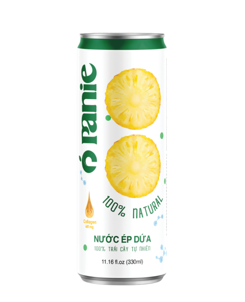 PANIE 100% NATURAL PINEAPPLE FRESH FRUIT