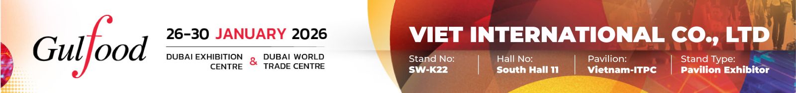 VIC THAM GIA HỘI CHỢ GULFOOD 2026