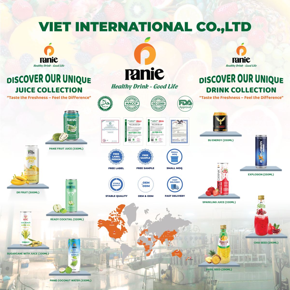 Công Ty TNHH Quốc Tế Việt tham gia American F&B