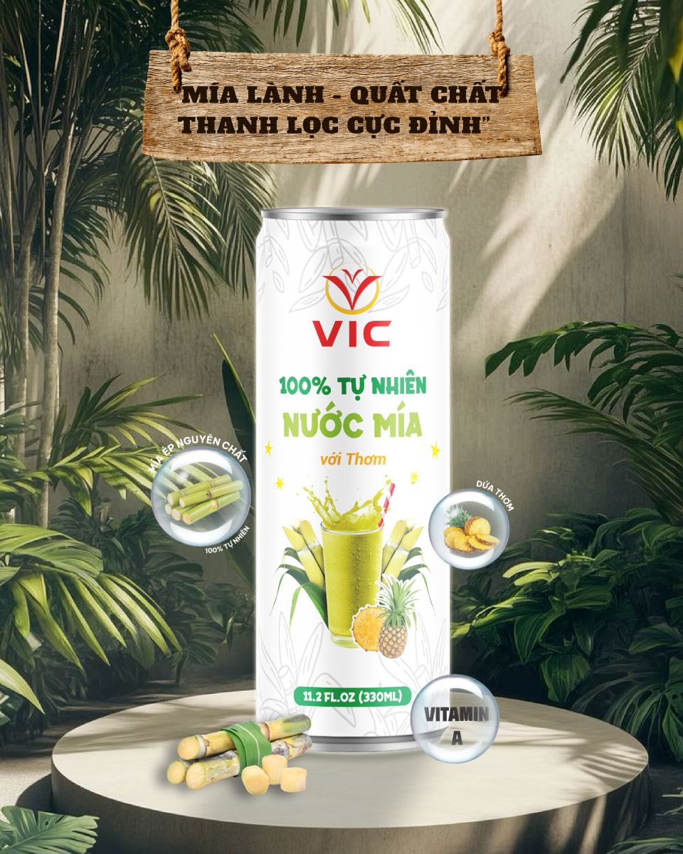 Mía Tự Nhiên Mix Thơm