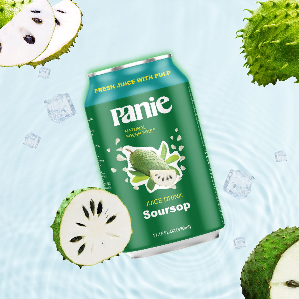 Nước ép trái cây Panie vị Mãng Cầu