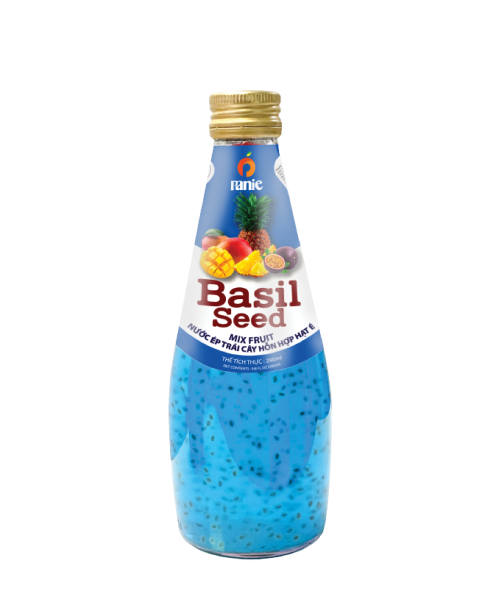PANIE BASIL DRINK WITH MIXFRUIT