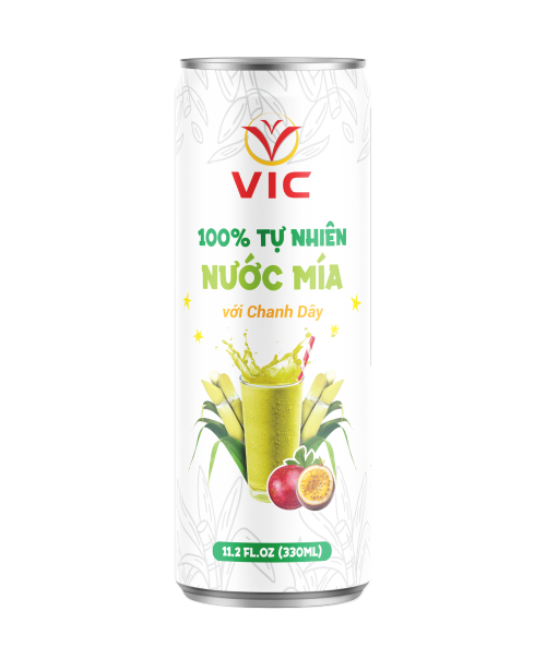 VIC 100% NATURE SUGARCANE WITH PASSION FRUIT