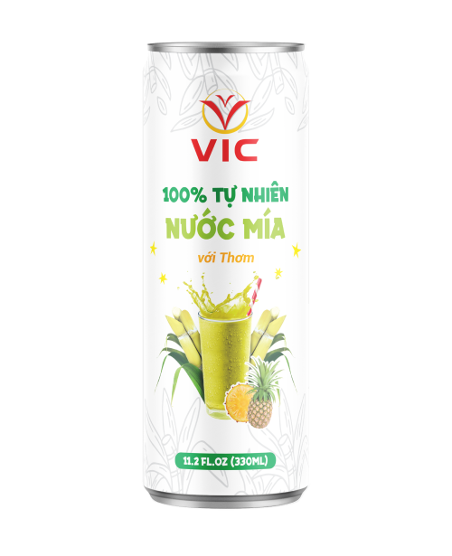 VIC 100% NATURE SUGARCANE WITH PINEAPPLE