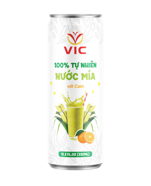 VIC 100% NATURE SUGARCANE WITH ORANGE